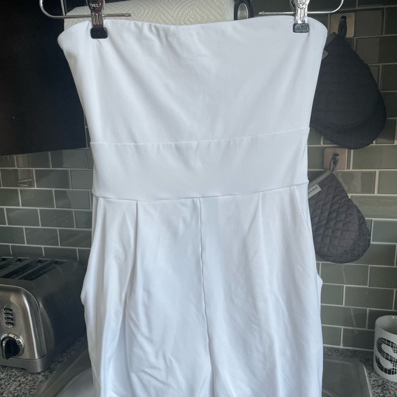 Susana Monaco Tube Pocket Romper NWT size Large - Picture 5 of 6